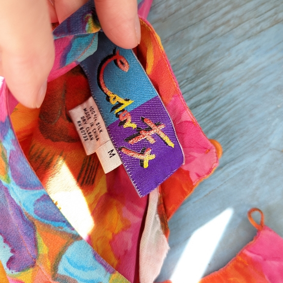 Color FX silk top - Picture 6 of 9